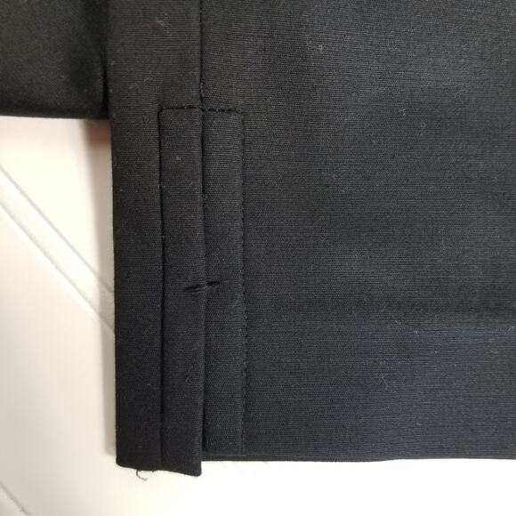 Tahari Cropped Pant Black 6 - Picture 5 of 7